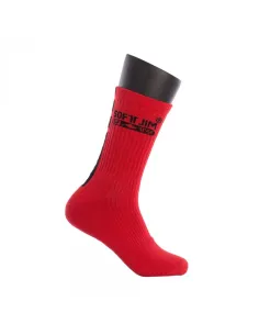 Calcetines Softjim Premium Rojo/Negro | Ofertas de pádel